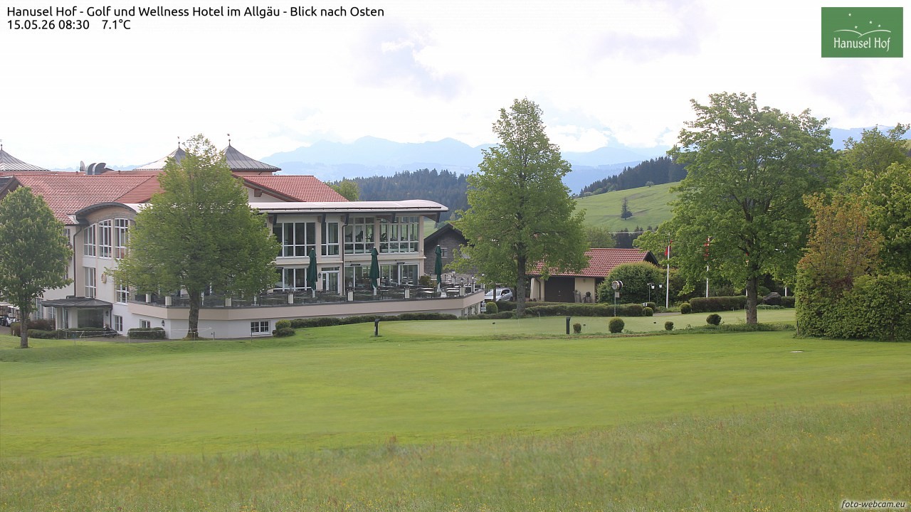 Archiv Foto Webcam Hanusel Hof - Golf und Wellness Hotel - Allgäu