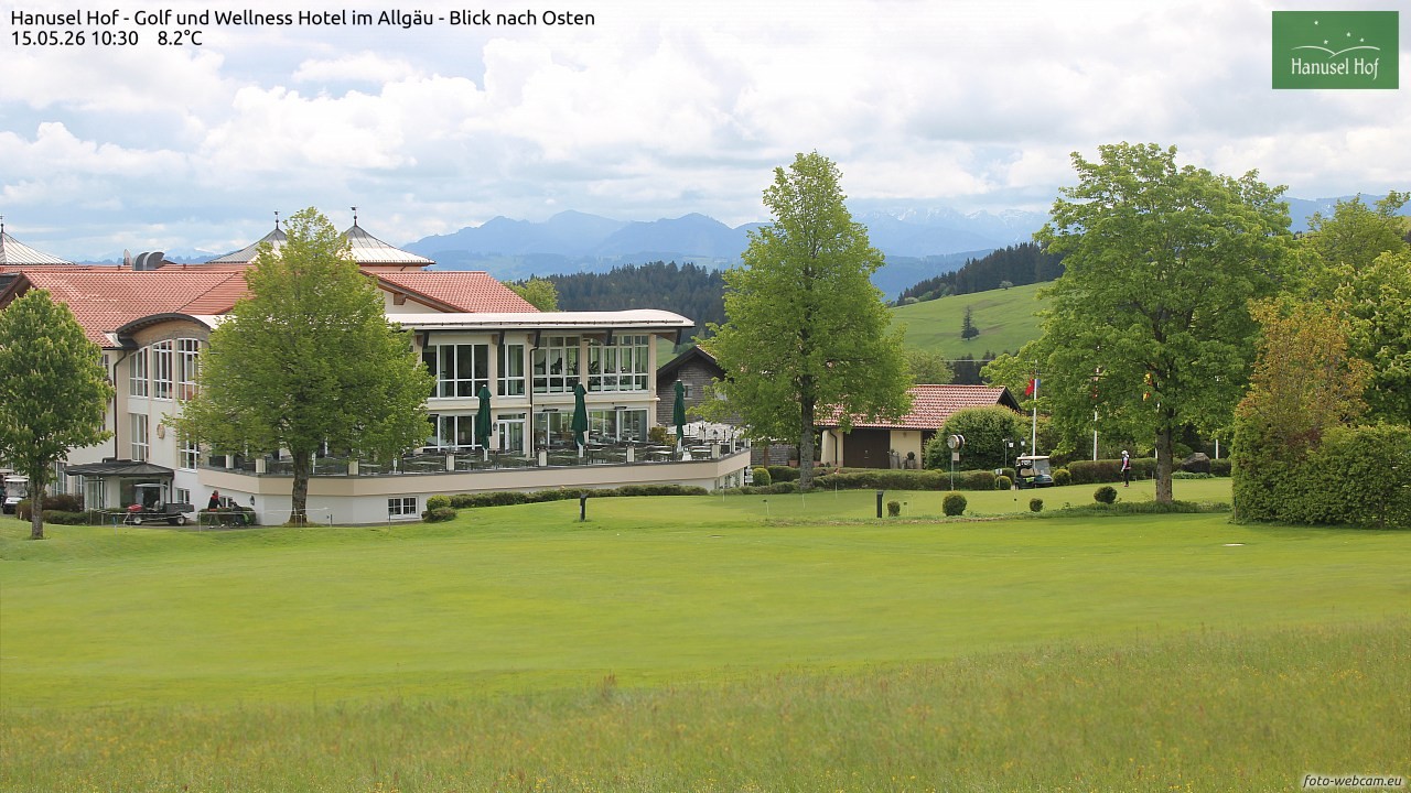 Archiv Foto Webcam Hanusel Hof - Golf und Wellness Hotel - Allgäu