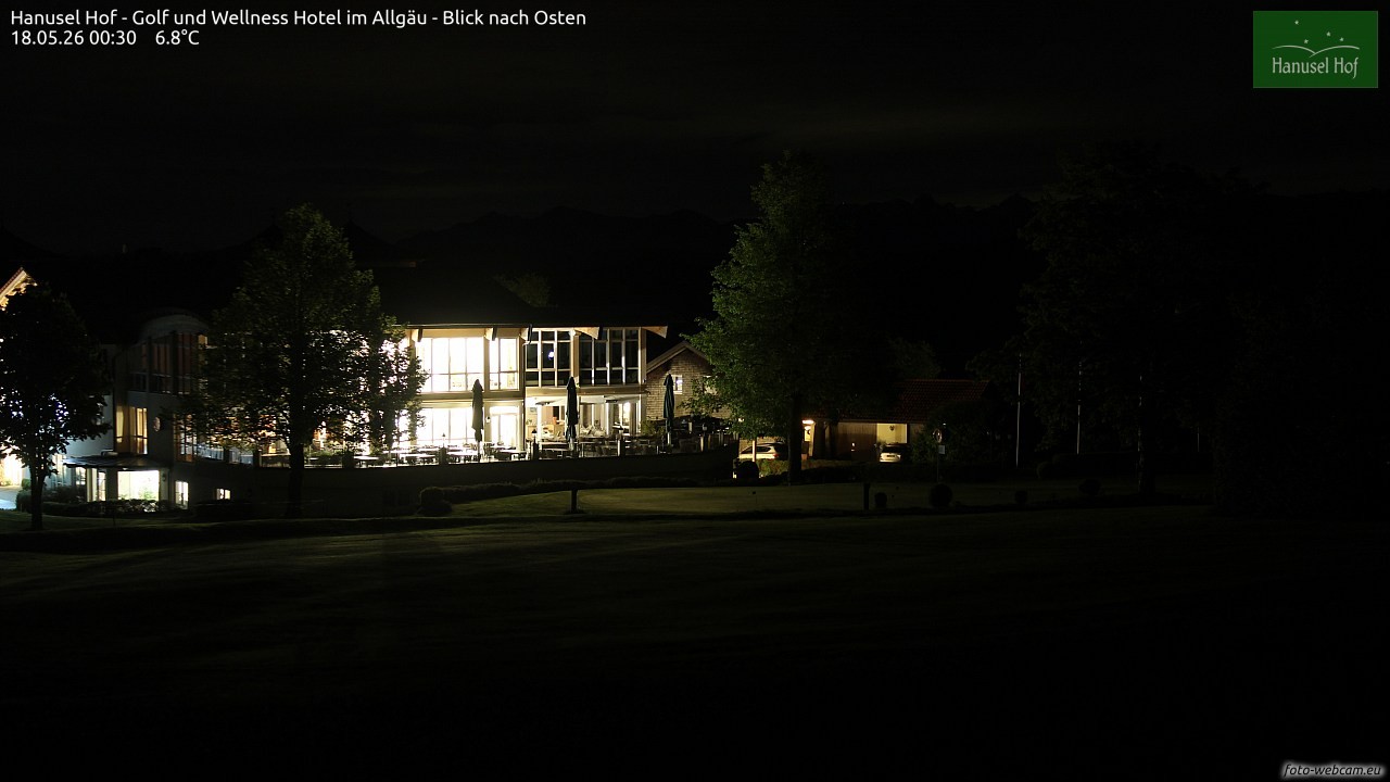 Archiv Foto Webcam Hanusel Hof - Golf und Wellness Hotel - Allgäu