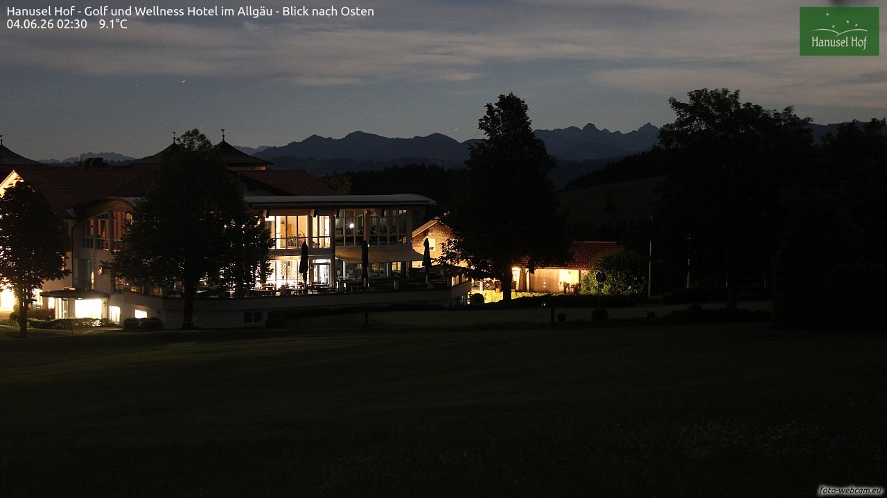 Archiv Foto Webcam Hanusel Hof - Golf und Wellness Hotel - Allgäu