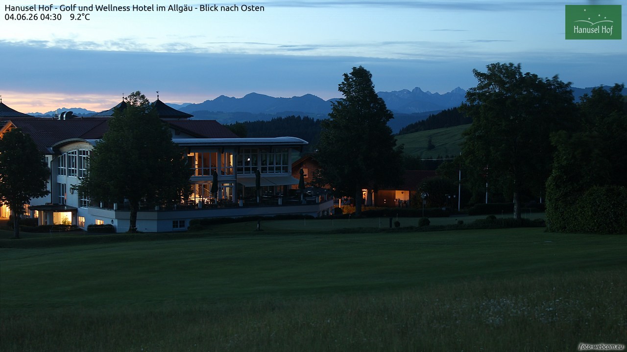 Archiv Foto Webcam Hanusel Hof - Golf und Wellness Hotel - Allgäu