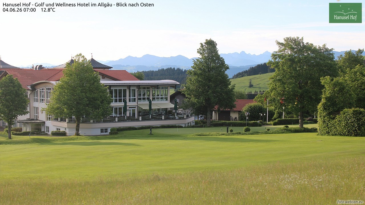 Archiv Foto Webcam Hanusel Hof - Golf und Wellness Hotel - Allgäu