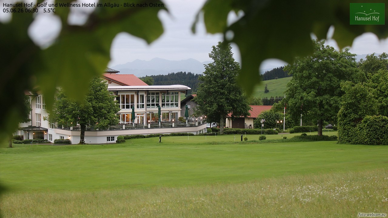 Archiv Foto Webcam Hanusel Hof - Golf und Wellness Hotel - Allgäu