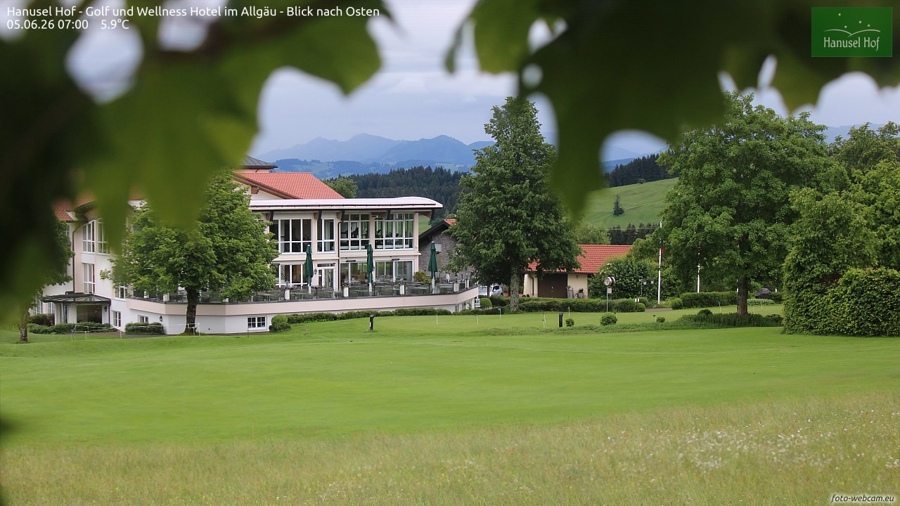 Archiv Foto Webcam Hanusel Hof - Golf und Wellness Hotel - Allgäu