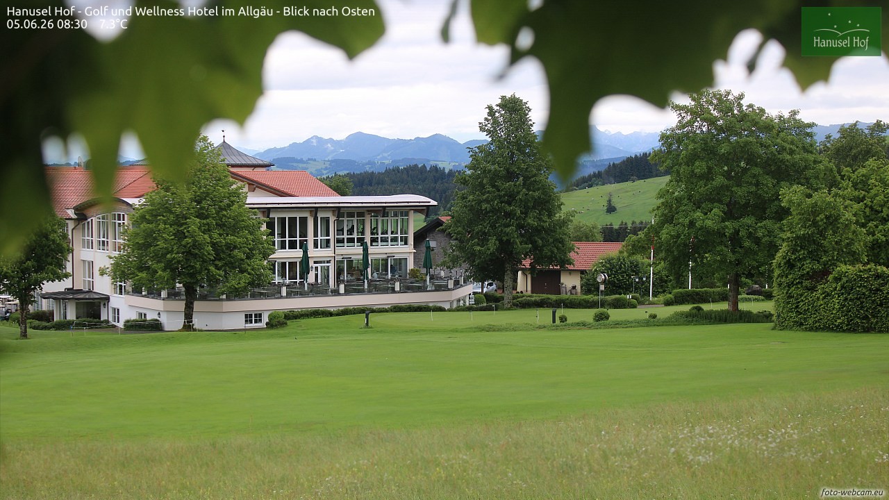 Archiv Foto Webcam Hanusel Hof - Golf und Wellness Hotel - Allgäu