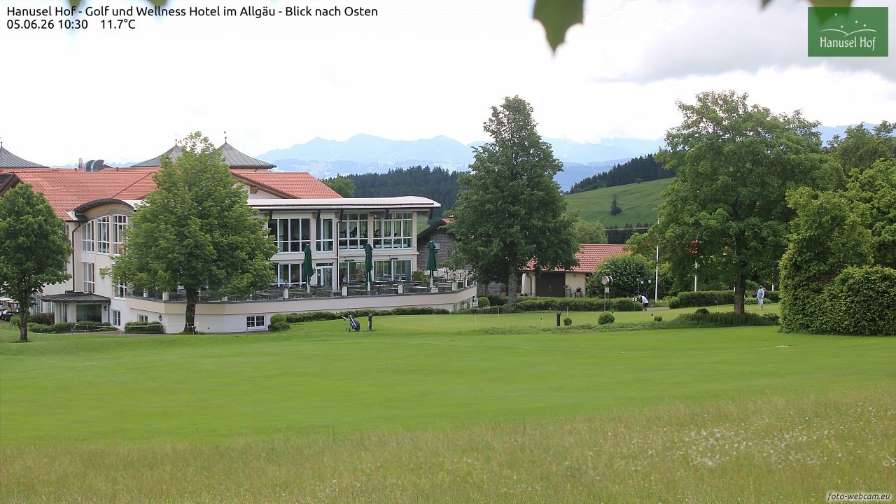 Archiv Foto Webcam Hanusel Hof - Golf und Wellness Hotel - Allgäu