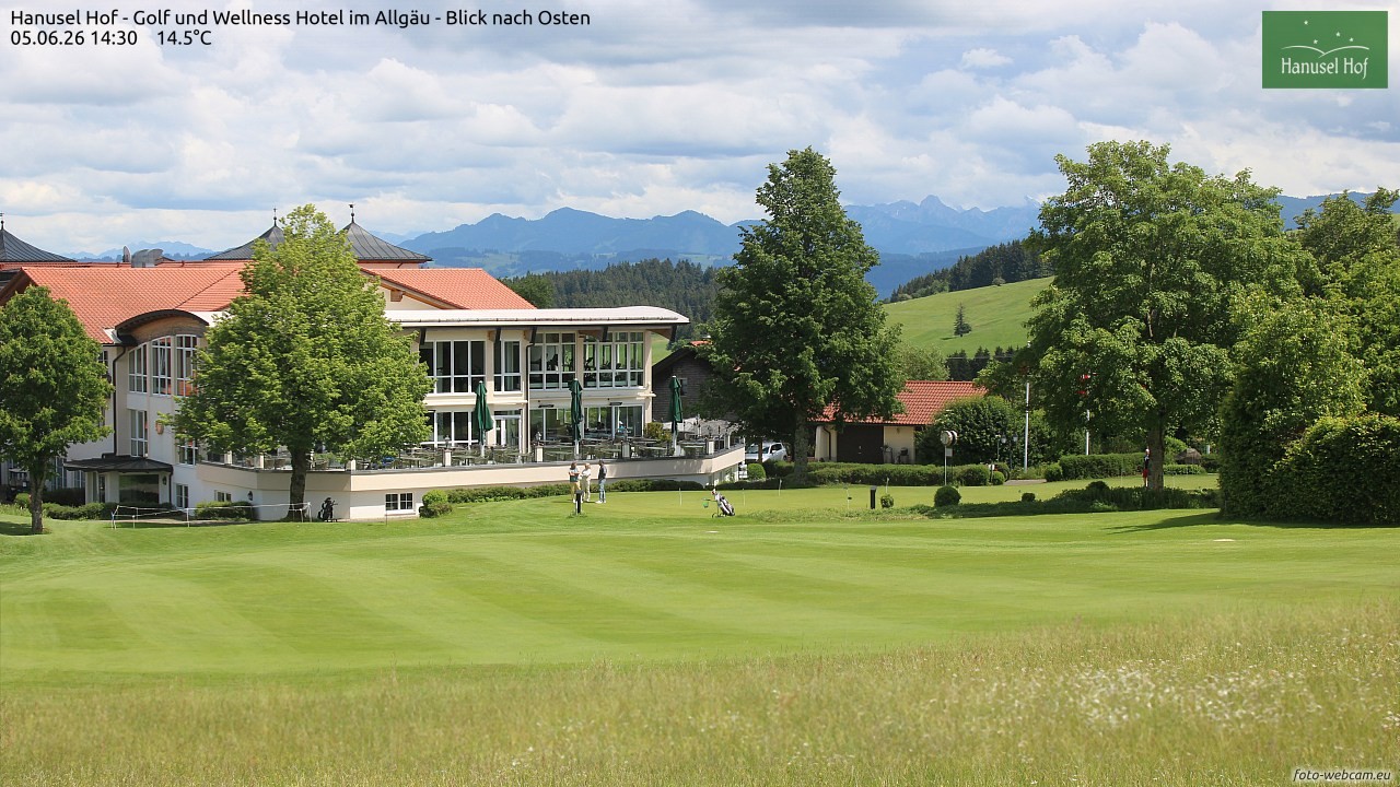 Archiv Foto Webcam Hanusel Hof - Golf und Wellness Hotel - Allgäu