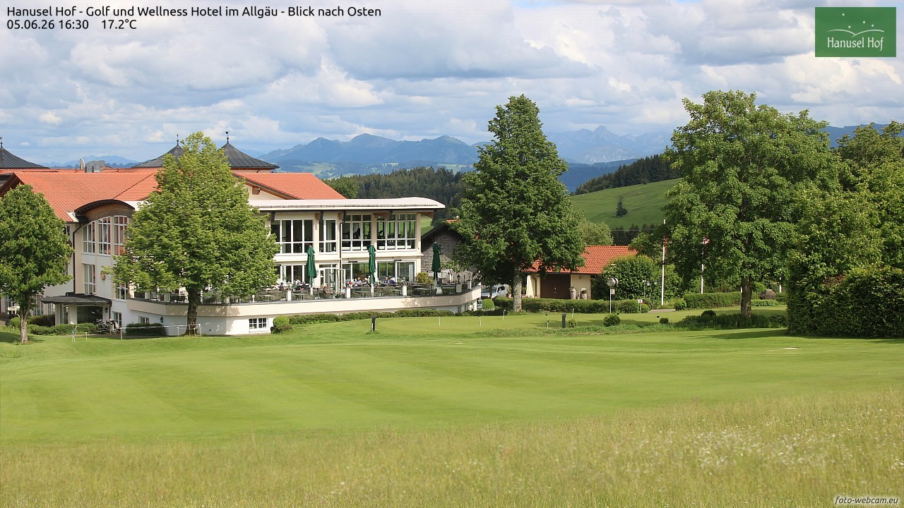 Archiv Foto Webcam Hanusel Hof - Golf und Wellness Hotel - Allgäu