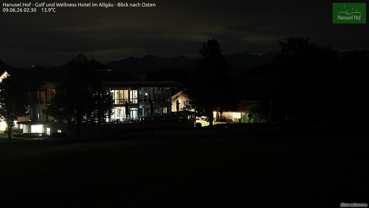 Archiv Foto Webcam Hanusel Hof - Golf und Wellness Hotel - Allgäu