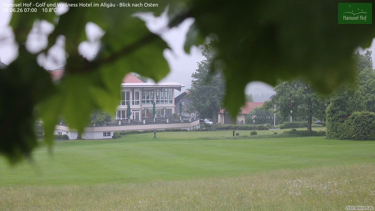 Archiv Foto Webcam Hanusel Hof - Golf und Wellness Hotel - Allgäu