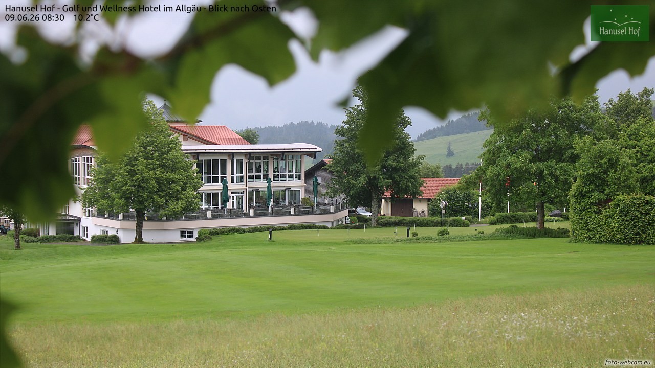 Archiv Foto Webcam Hanusel Hof - Golf und Wellness Hotel - Allgäu