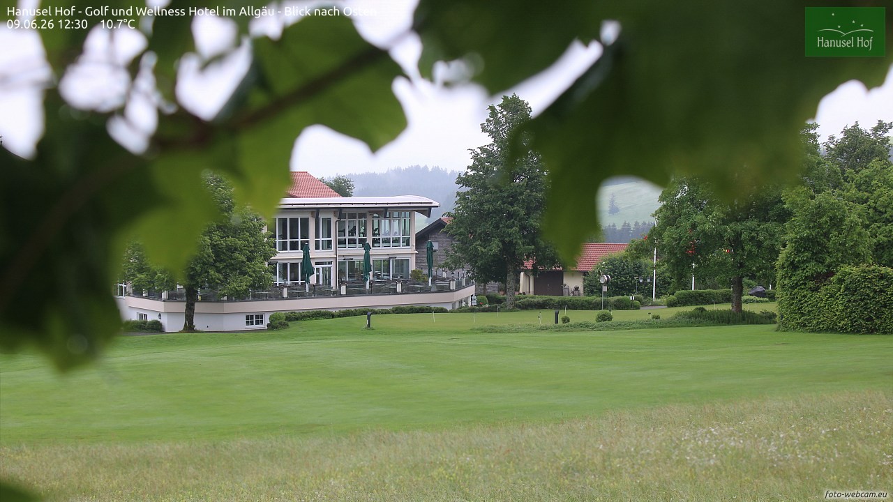 Archiv Foto Webcam Hanusel Hof - Golf und Wellness Hotel - Allgäu