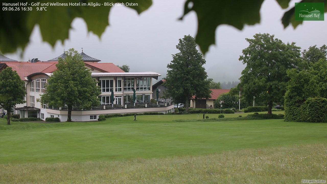 Archiv Foto Webcam Hanusel Hof - Golf und Wellness Hotel - Allgäu