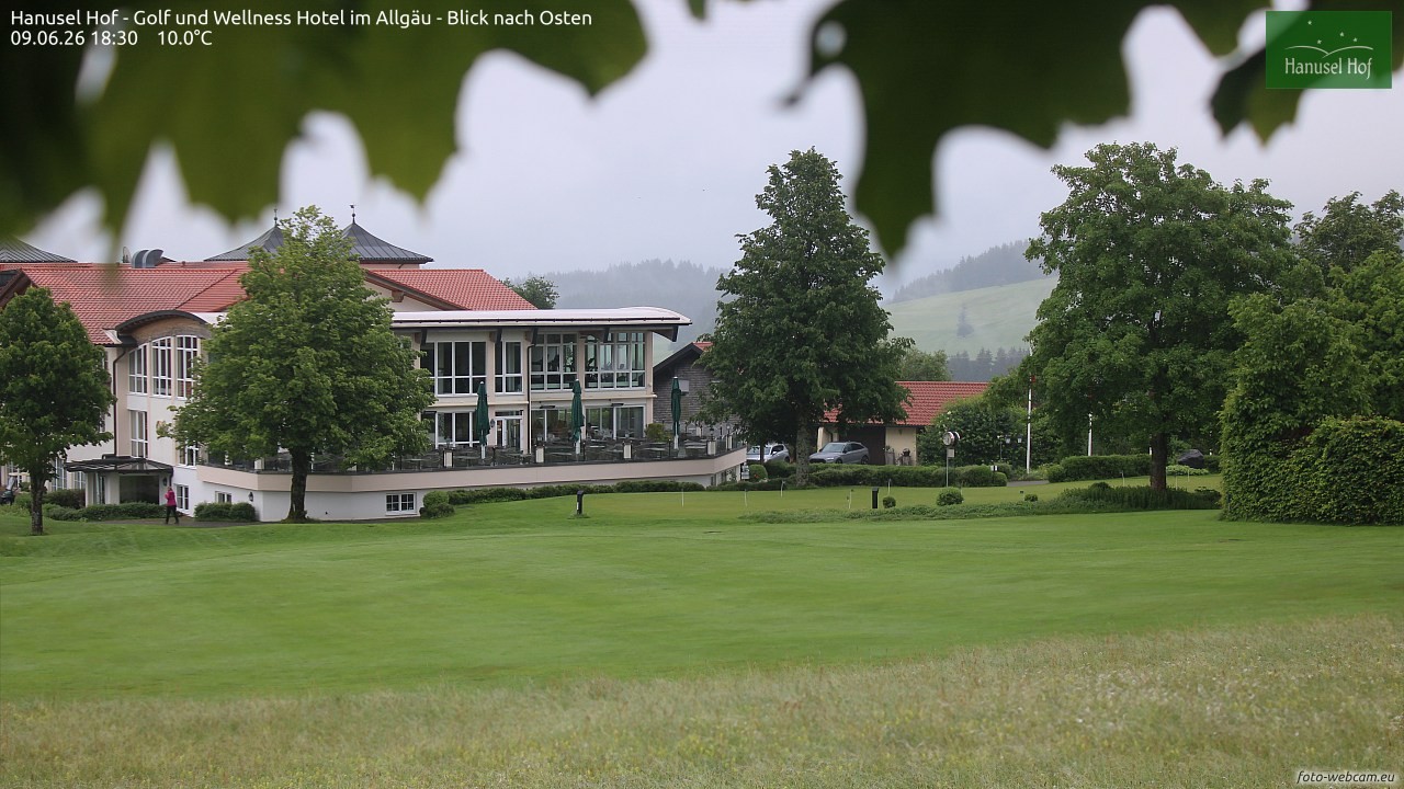 Archiv Foto Webcam Hanusel Hof - Golf und Wellness Hotel - Allgäu