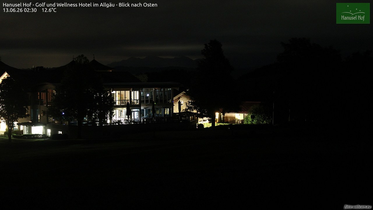 Archiv Foto Webcam Hanusel Hof - Golf und Wellness Hotel - Allgäu