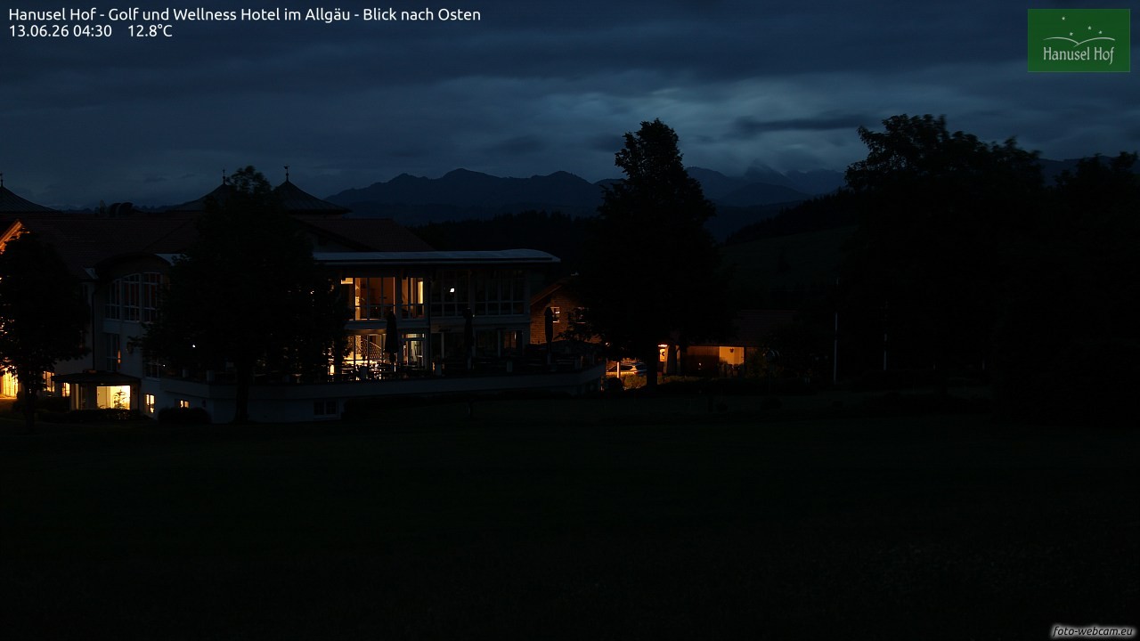 Archiv Foto Webcam Hanusel Hof - Golf und Wellness Hotel - Allgäu