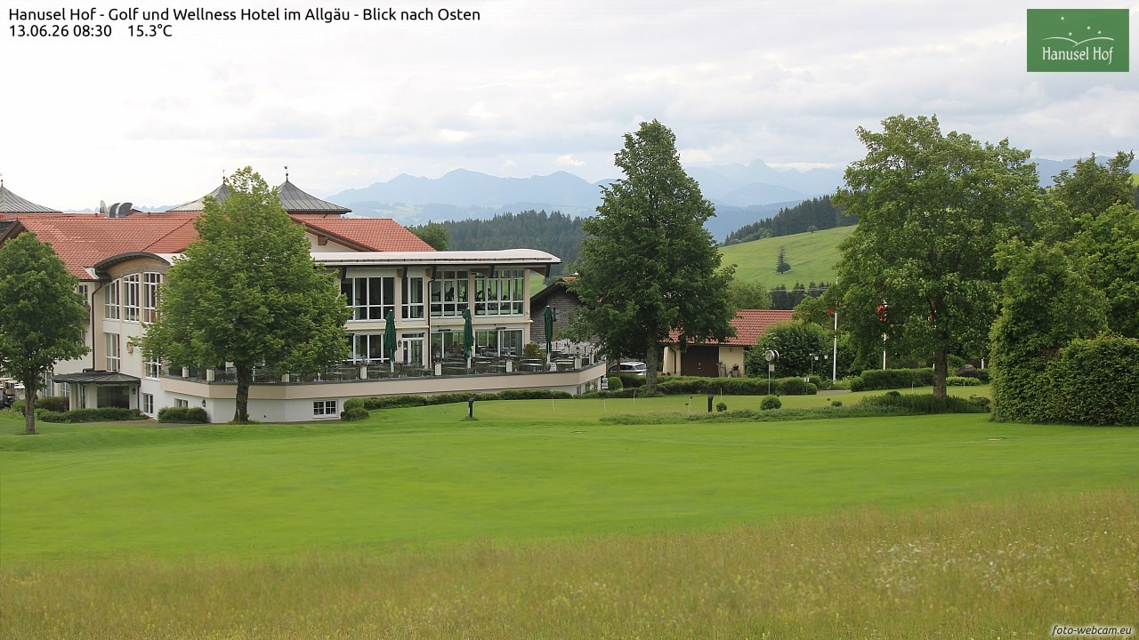 Archiv Foto Webcam Hanusel Hof - Golf und Wellness Hotel - Allgäu