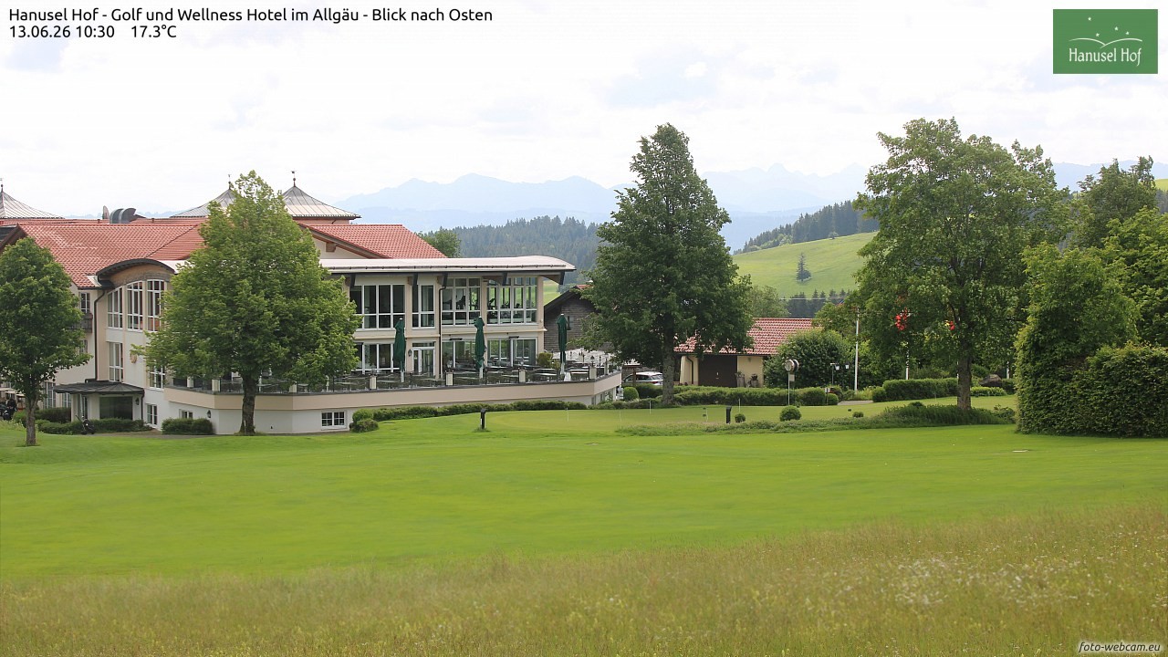 Archiv Foto Webcam Hanusel Hof - Golf und Wellness Hotel - Allgäu