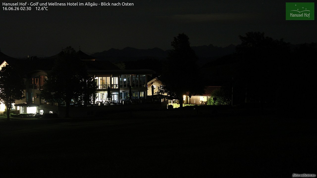 Archiv Foto Webcam Hanusel Hof - Golf und Wellness Hotel - Allgäu