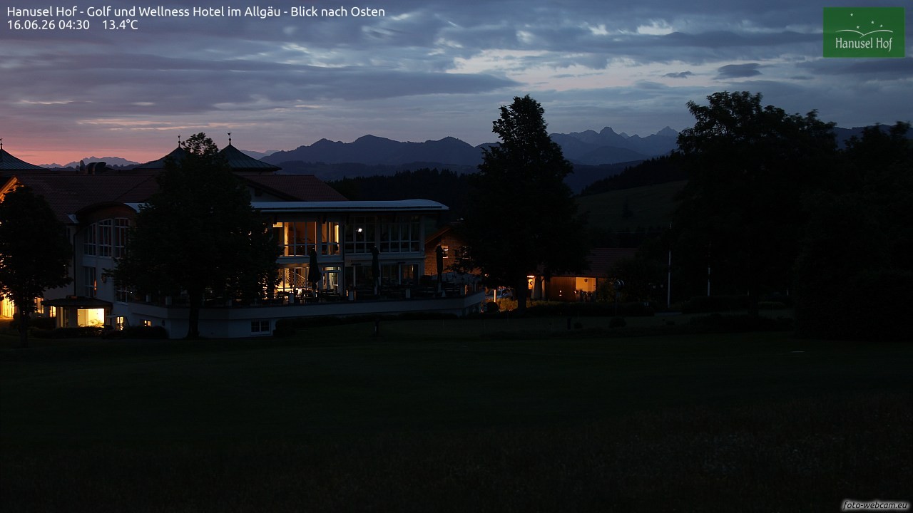 Archiv Foto Webcam Hanusel Hof - Golf und Wellness Hotel - Allgäu