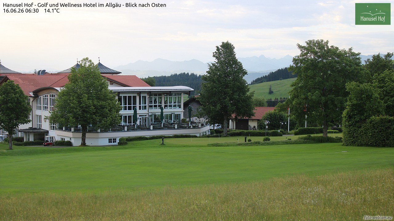 Archiv Foto Webcam Hanusel Hof - Golf und Wellness Hotel - Allgäu