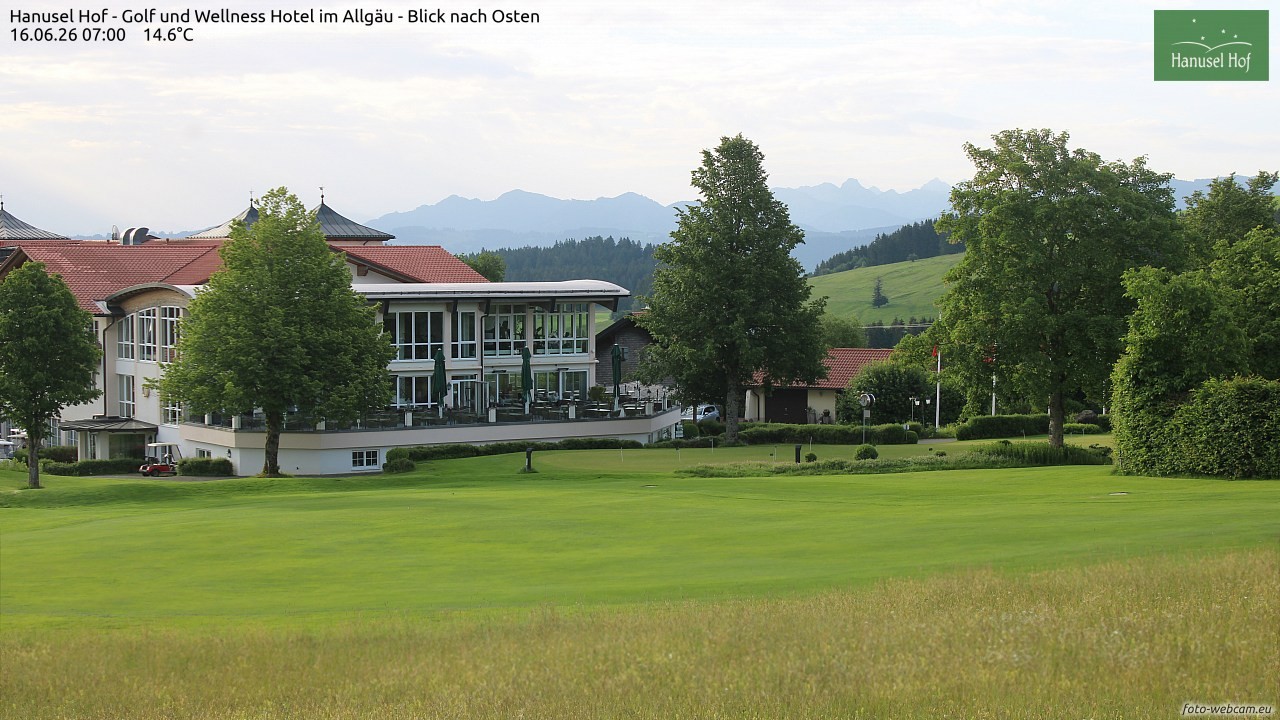 Archiv Foto Webcam Hanusel Hof - Golf und Wellness Hotel - Allgäu