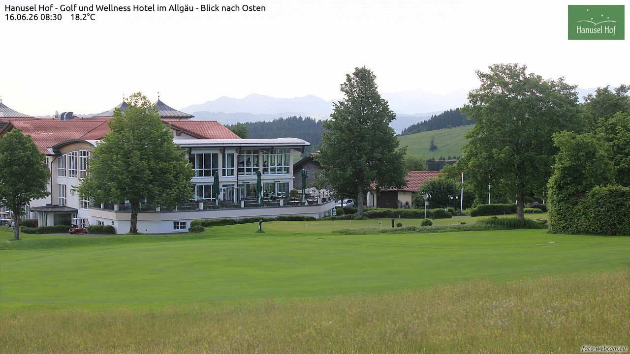 Archiv Foto Webcam Hanusel Hof - Golf und Wellness Hotel - Allgäu