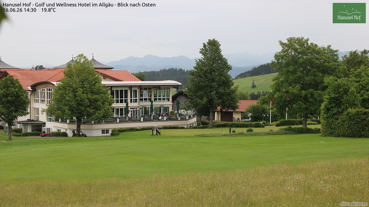 Archiv Foto Webcam Hanusel Hof - Golf und Wellness Hotel - Allgäu