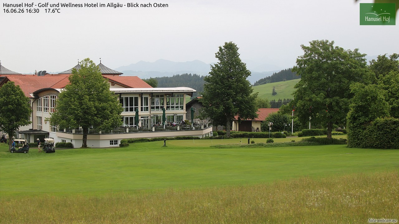 Archiv Foto Webcam Hanusel Hof - Golf und Wellness Hotel - Allgäu