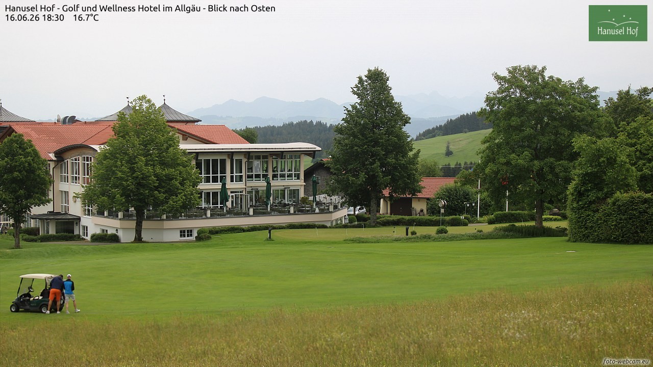 Archiv Foto Webcam Hanusel Hof - Golf und Wellness Hotel - Allgäu