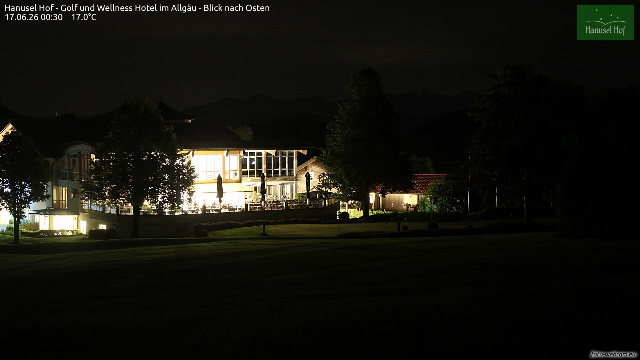Archiv Foto Webcam Hanusel Hof - Golf und Wellness Hotel - Allgäu