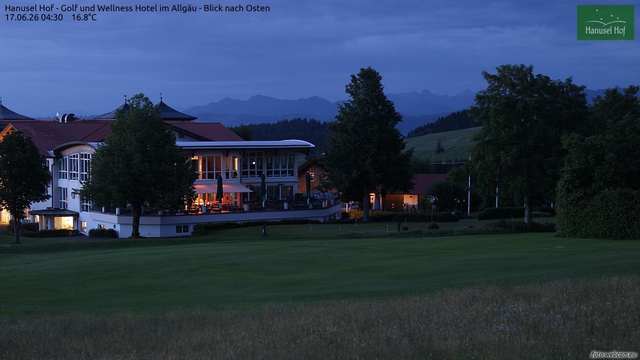 Archiv Foto Webcam Hanusel Hof - Golf und Wellness Hotel - Allgäu