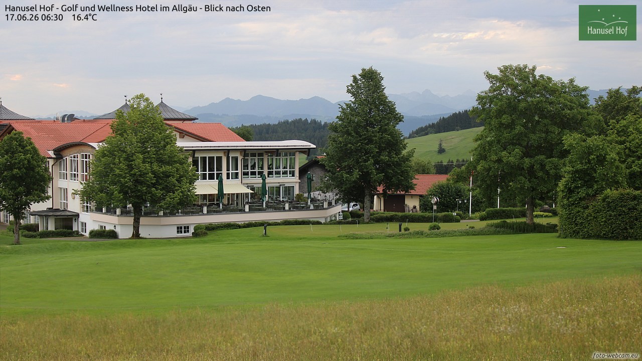 Archiv Foto Webcam Hanusel Hof - Golf und Wellness Hotel - Allgäu