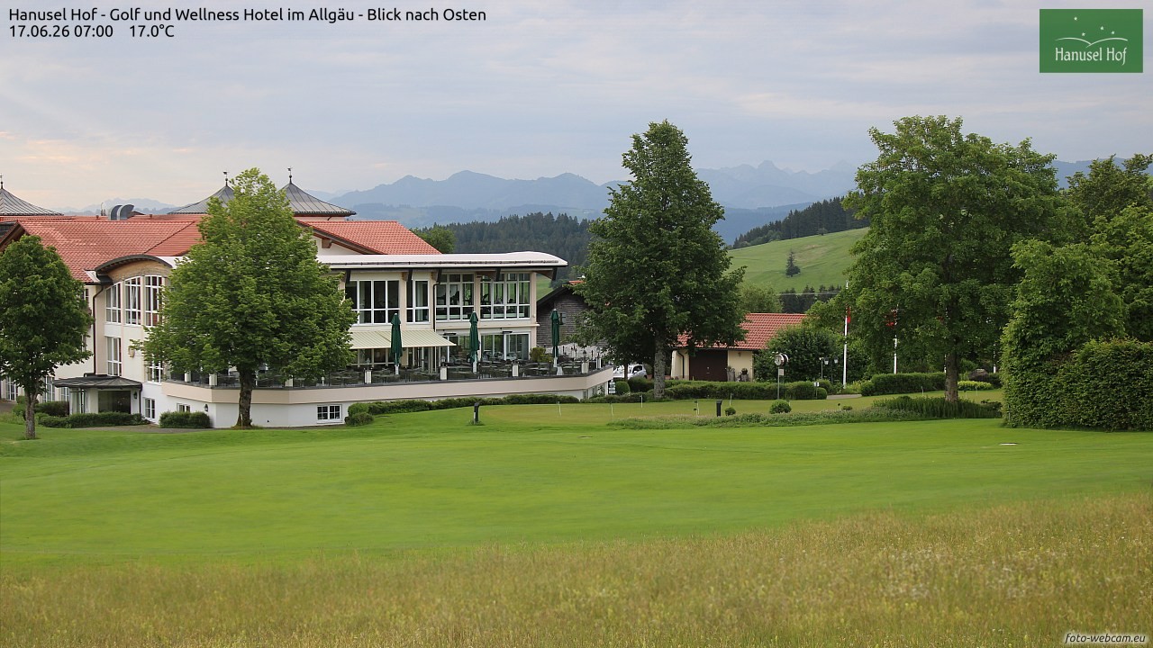 Archiv Foto Webcam Hanusel Hof - Golf und Wellness Hotel - Allgäu