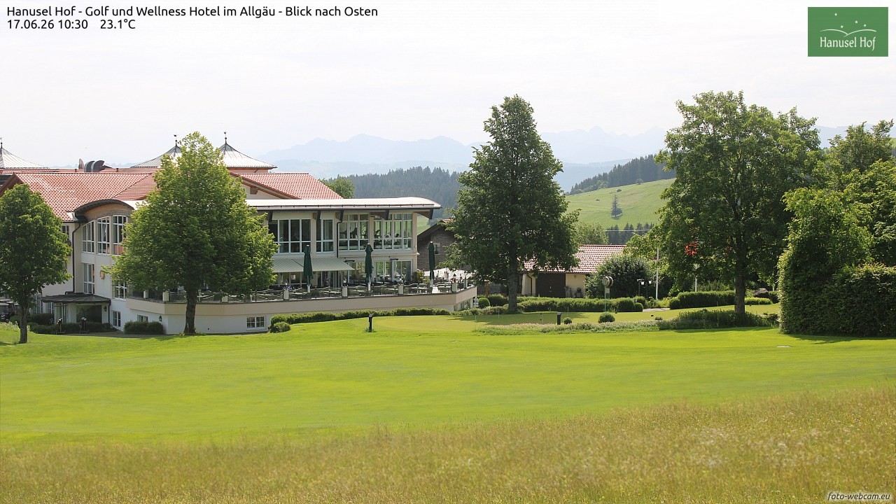 Archiv Foto Webcam Hanusel Hof - Golf und Wellness Hotel - Allgäu