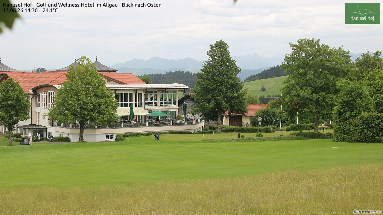 Archiv Foto Webcam Hanusel Hof - Golf und Wellness Hotel - Allgäu