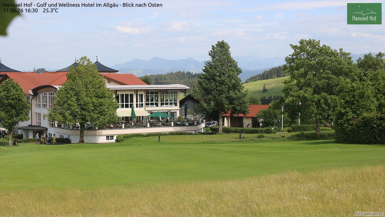 Archiv Foto Webcam Hanusel Hof - Golf und Wellness Hotel - Allgäu