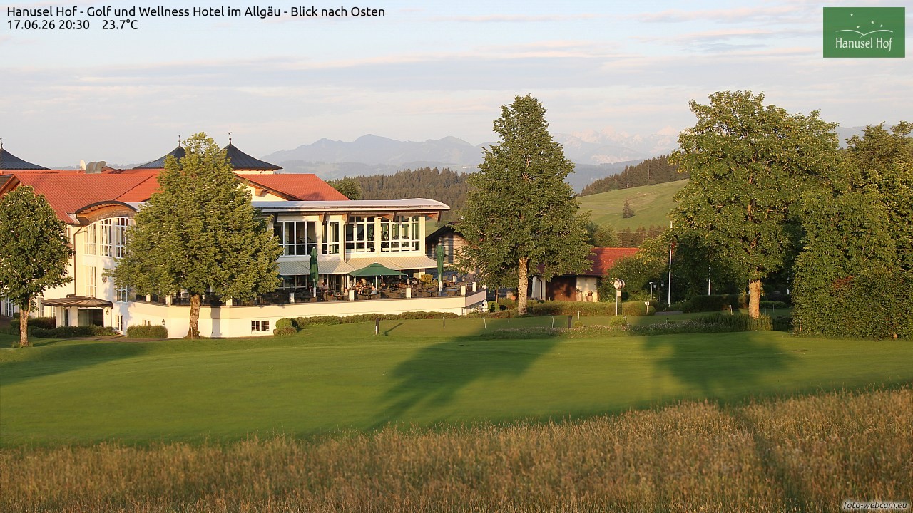 Archiv Foto Webcam Hanusel Hof - Golf und Wellness Hotel - Allgäu