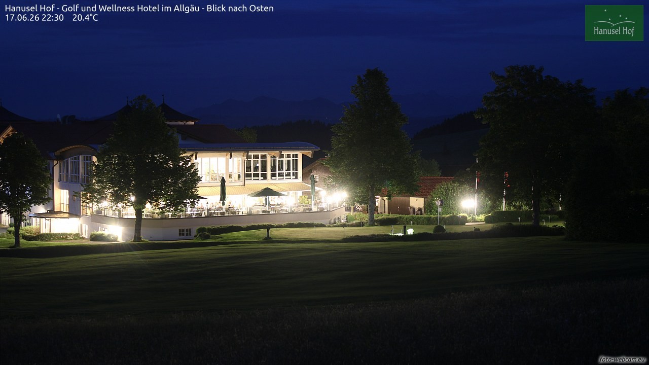 Archiv Foto Webcam Hanusel Hof - Golf und Wellness Hotel - Allgäu