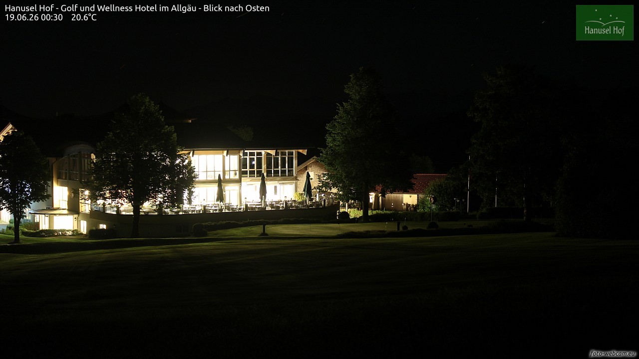 Archiv Foto Webcam Hanusel Hof - Golf und Wellness Hotel - Allgäu