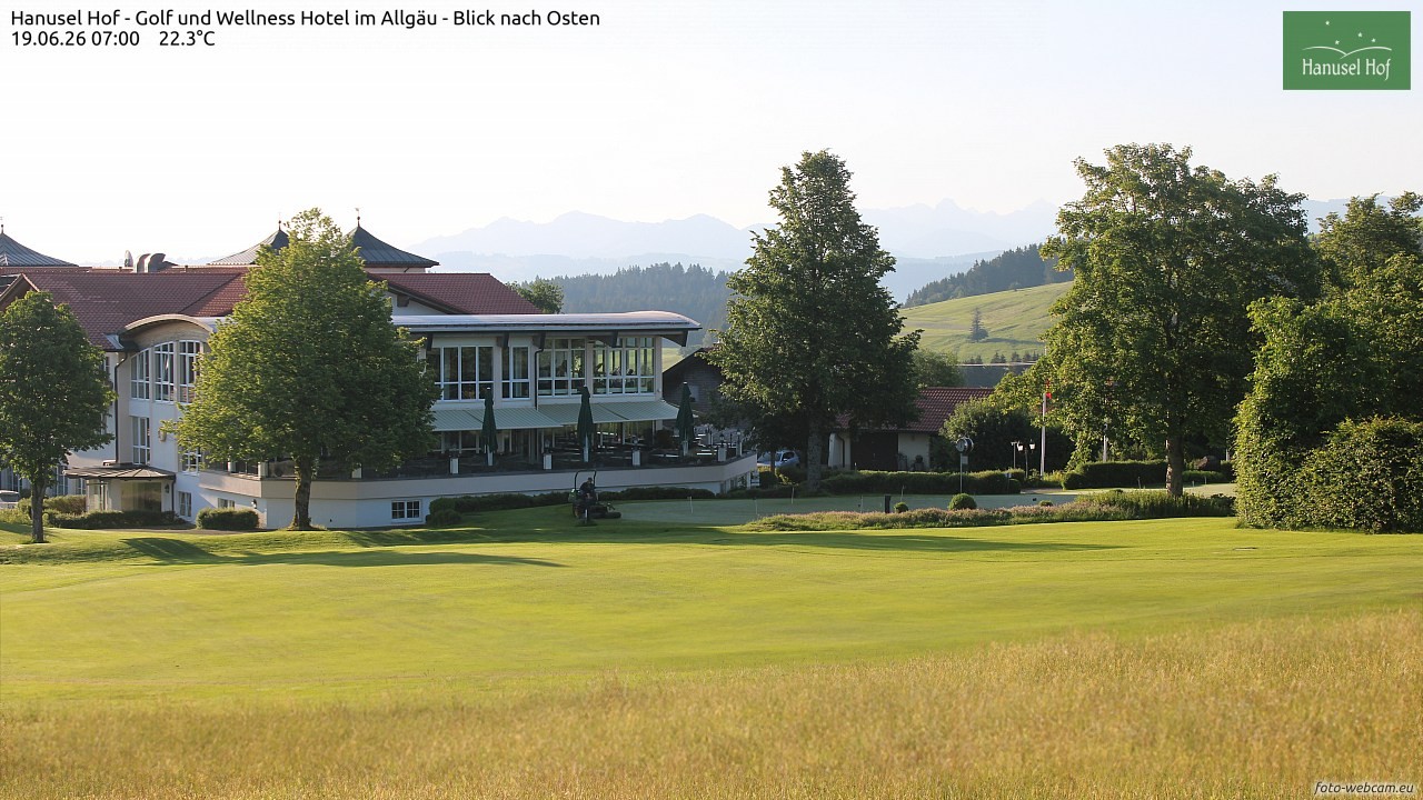 Archiv Foto Webcam Hanusel Hof - Golf und Wellness Hotel - Allgäu