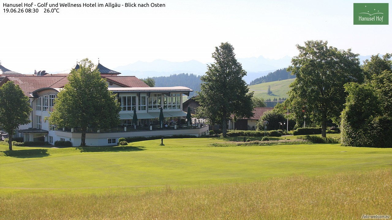 Archiv Foto Webcam Hanusel Hof - Golf und Wellness Hotel - Allgäu