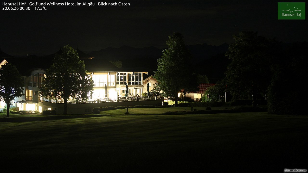 Archiv Foto Webcam Hanusel Hof - Golf und Wellness Hotel - Allgäu