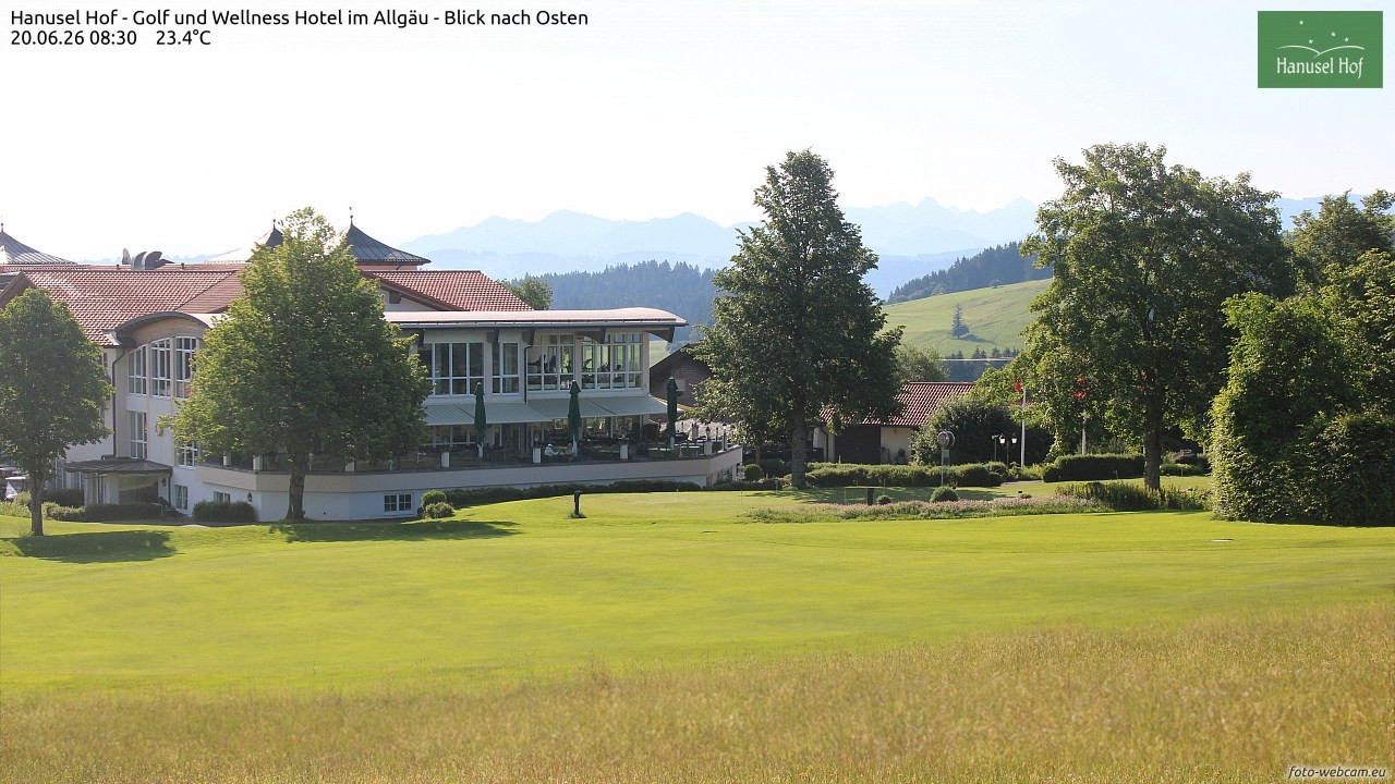 Archiv Foto Webcam Hanusel Hof - Golf und Wellness Hotel - Allgäu