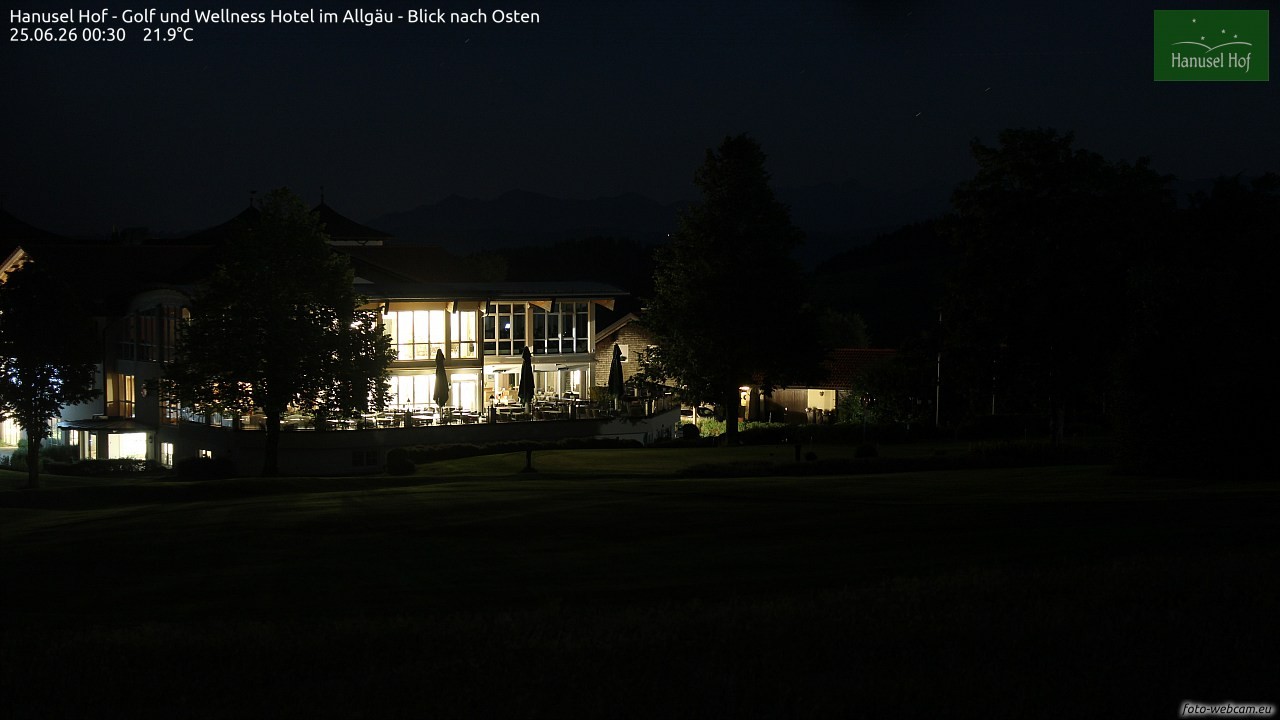 Archiv Foto Webcam Hanusel Hof - Golf und Wellness Hotel - Allgäu