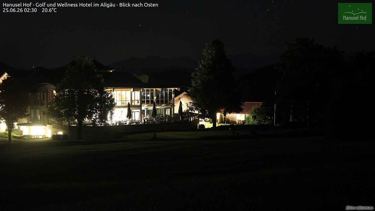 Archiv Foto Webcam Hanusel Hof - Golf und Wellness Hotel - Allgäu