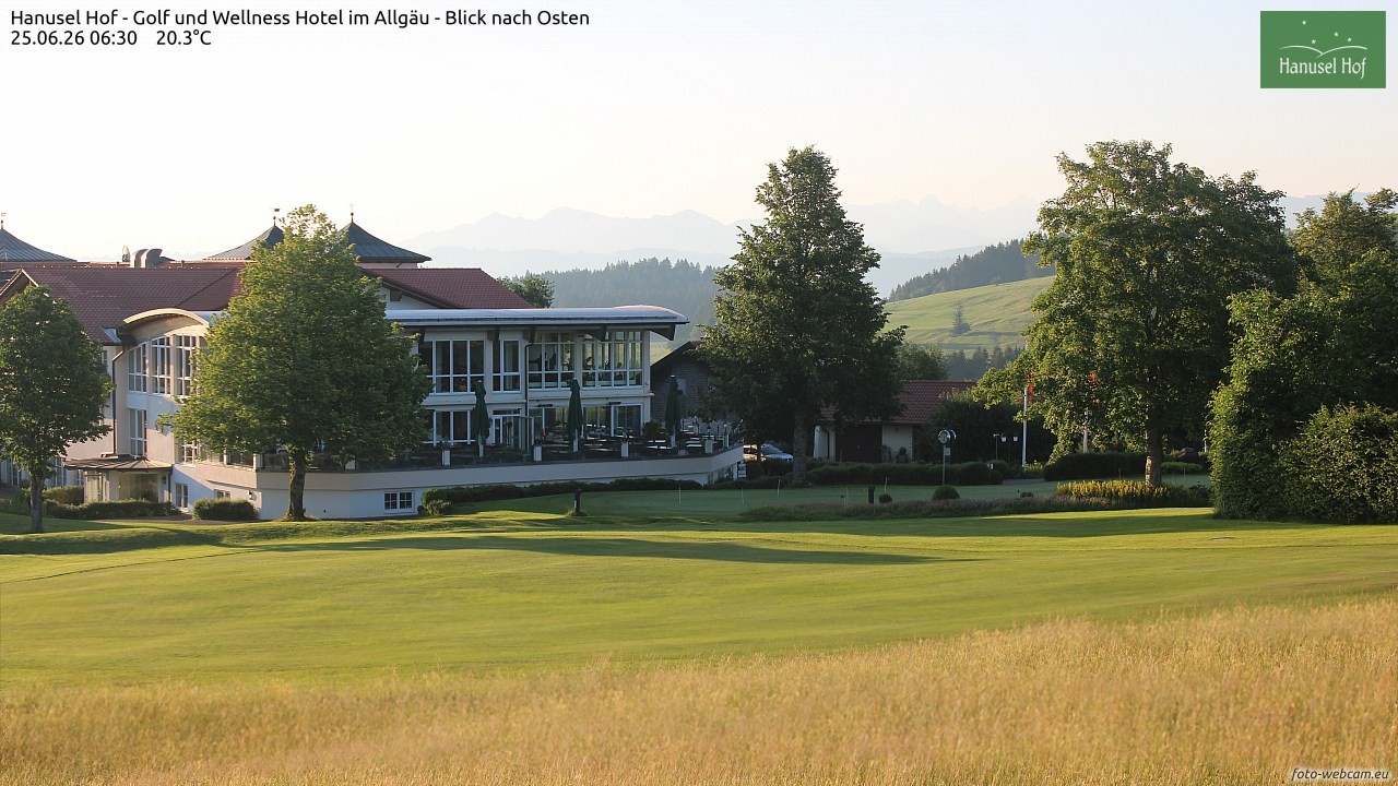 Archiv Foto Webcam Hanusel Hof - Golf und Wellness Hotel - Allgäu