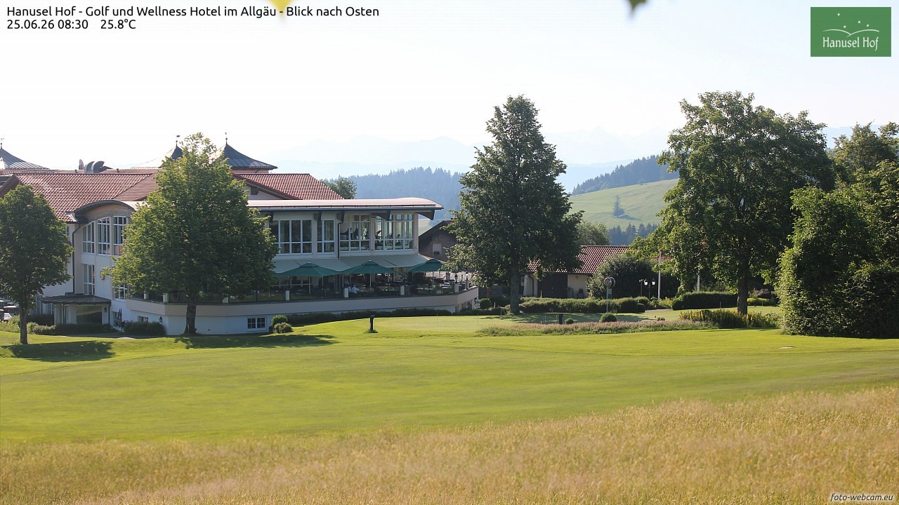 Archiv Foto Webcam Hanusel Hof - Golf und Wellness Hotel - Allgäu