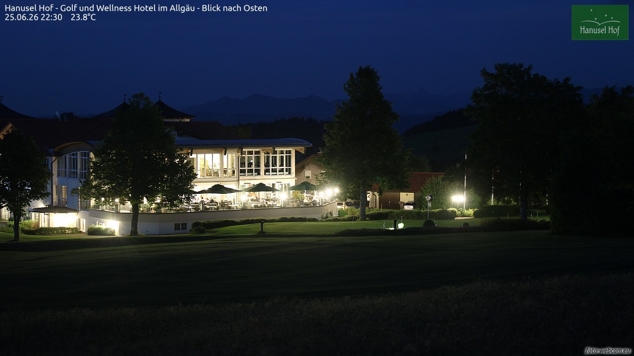 Archiv Foto Webcam Hanusel Hof - Golf und Wellness Hotel - Allgäu