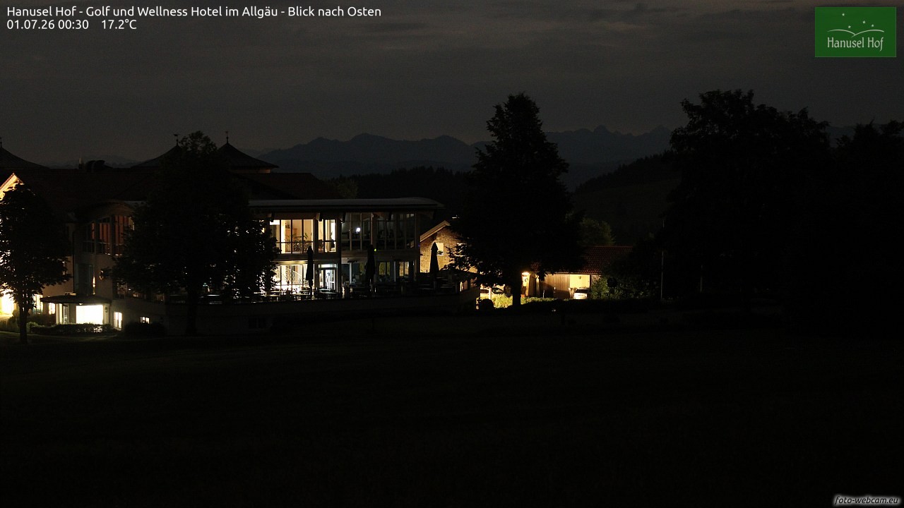 Archiv Foto Webcam Hanusel Hof - Golf und Wellness Hotel - Allgäu
